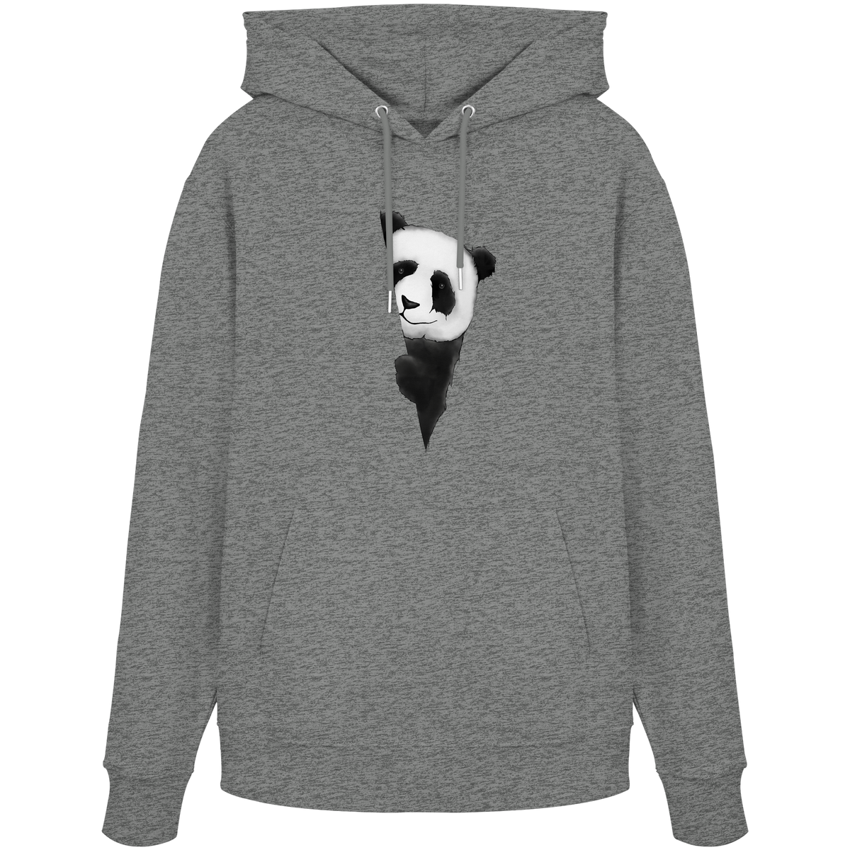 Panda Bär Illustration - Organic Hoodie
