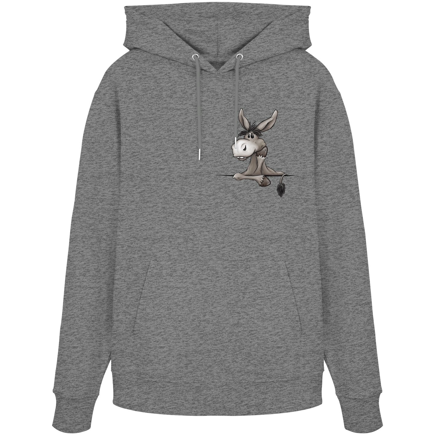 Lustiger lässiger Esel - Organic Hoodie