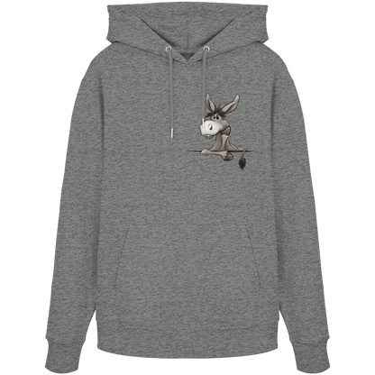 Lustiger lässiger Esel - Organic Hoodie