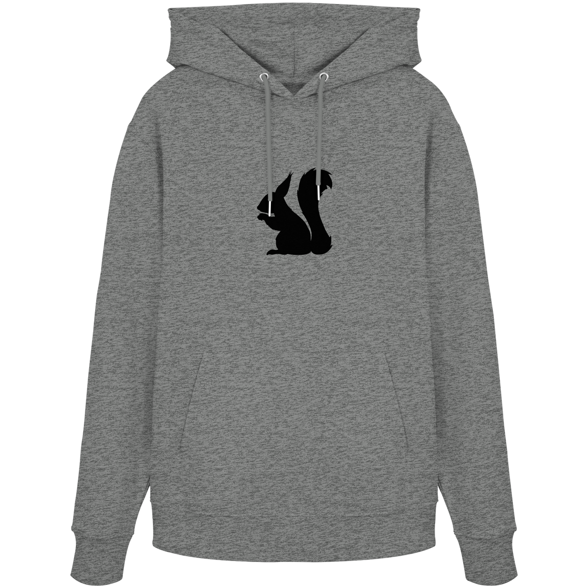 Eichhörnchen Silhouette - Organic Hoodie