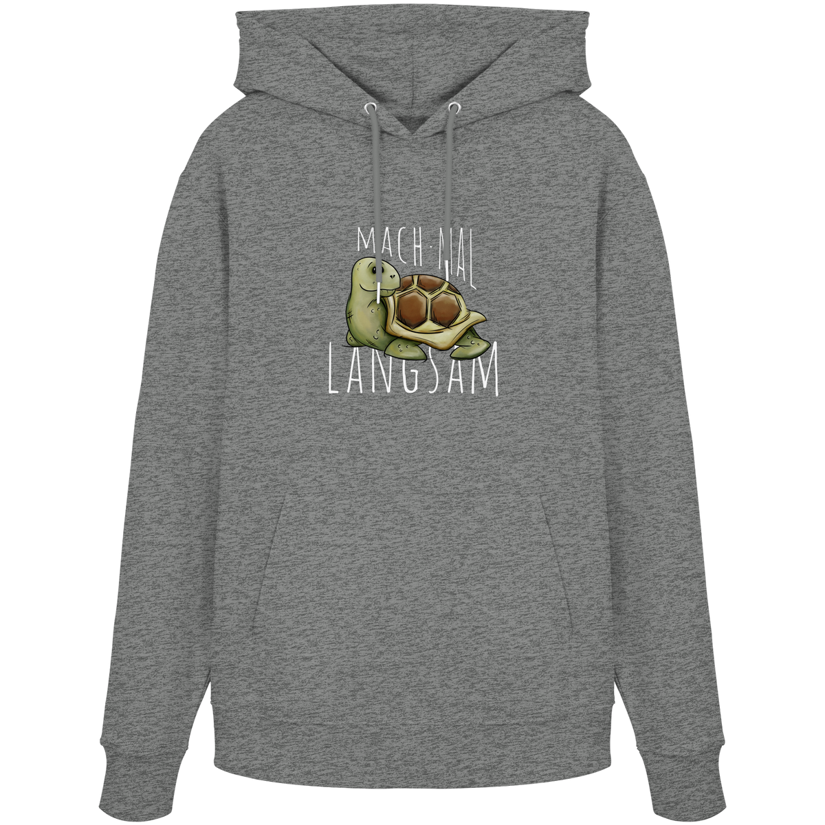 Mach mal langsam Schildkröte - Organic Hoodie