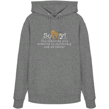No-Activity Faultier - Organic Hoodie