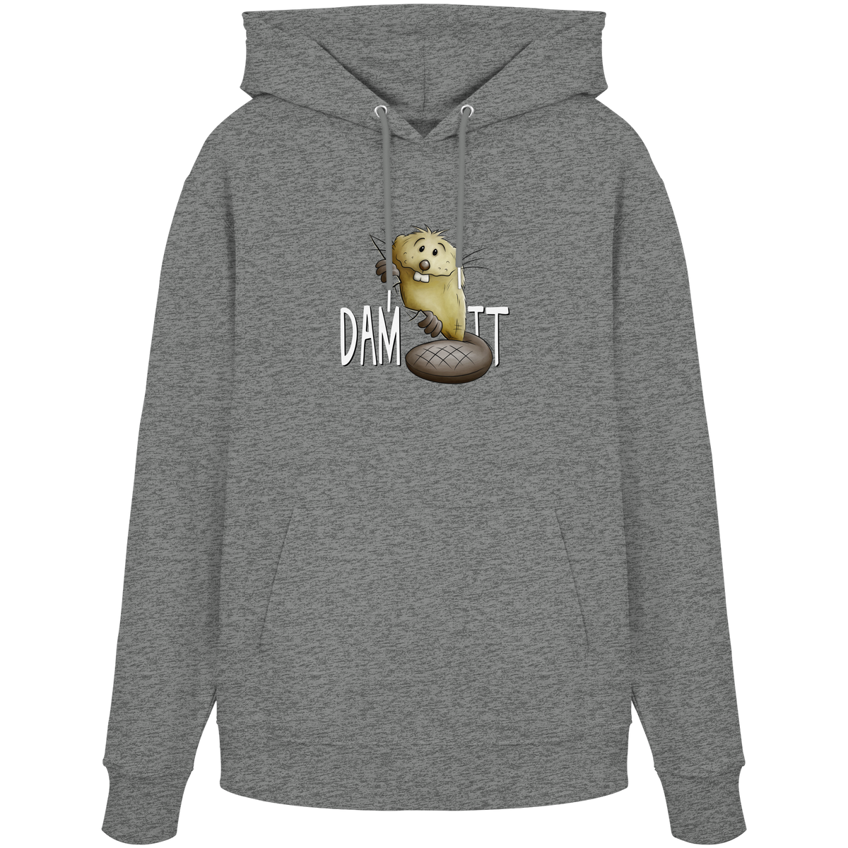 Dam It Verdammt Lustiger Biber - Organic Hoodie
