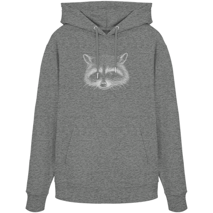 Waschbär Illustration Kritzelkunst - Organic Hoodie