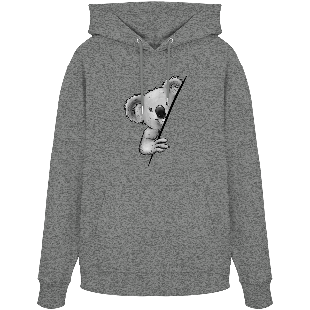 Koala Bär Illustration - Organic Hoodie