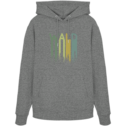 Wald Retro Forst Schriftzug - Organic Hoodie