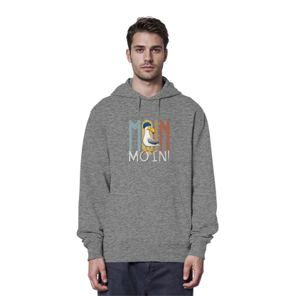 Moin Moin norddeutsche Möwe - Organic Hoodie