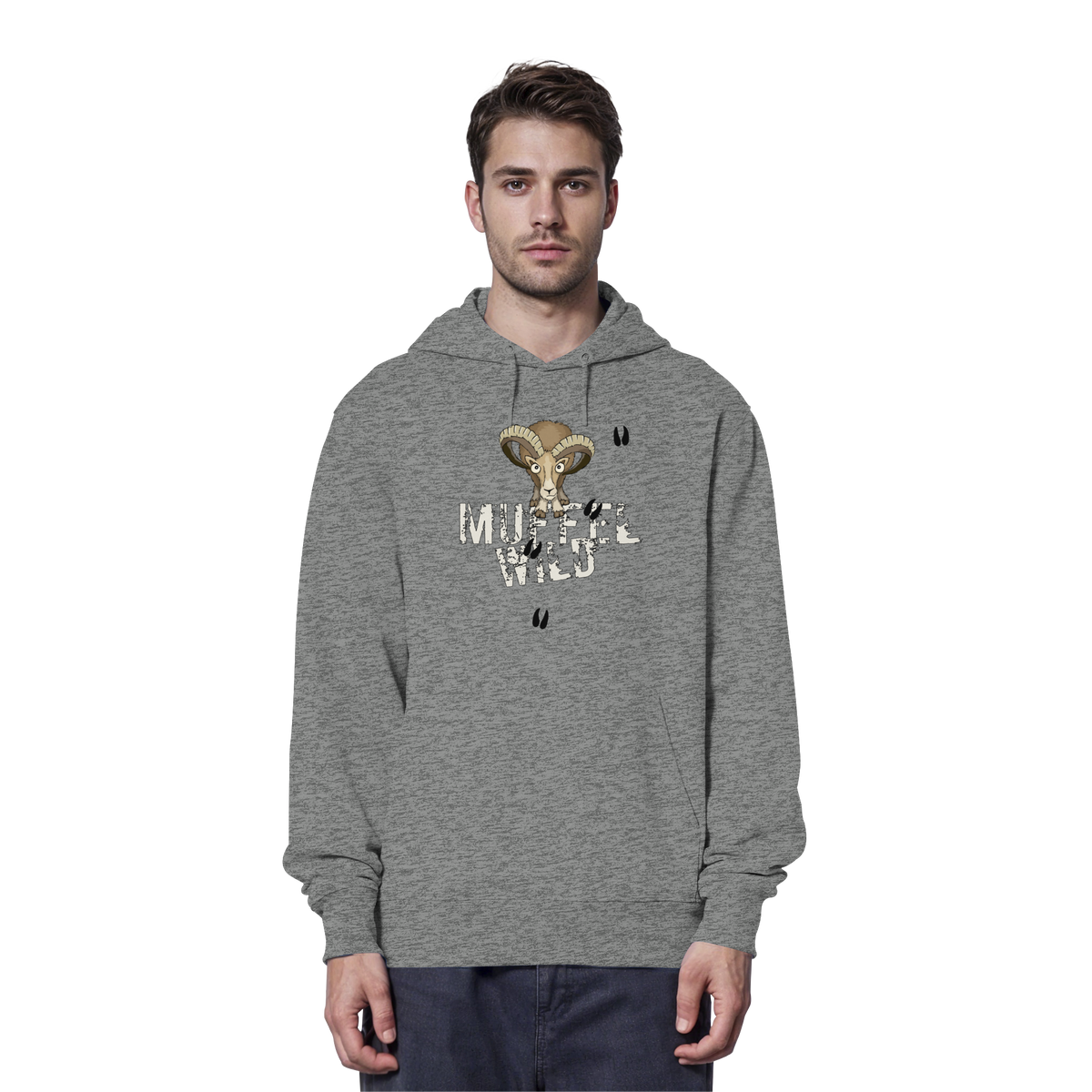 Muffel Wild Mufflon - Organic Hoodie