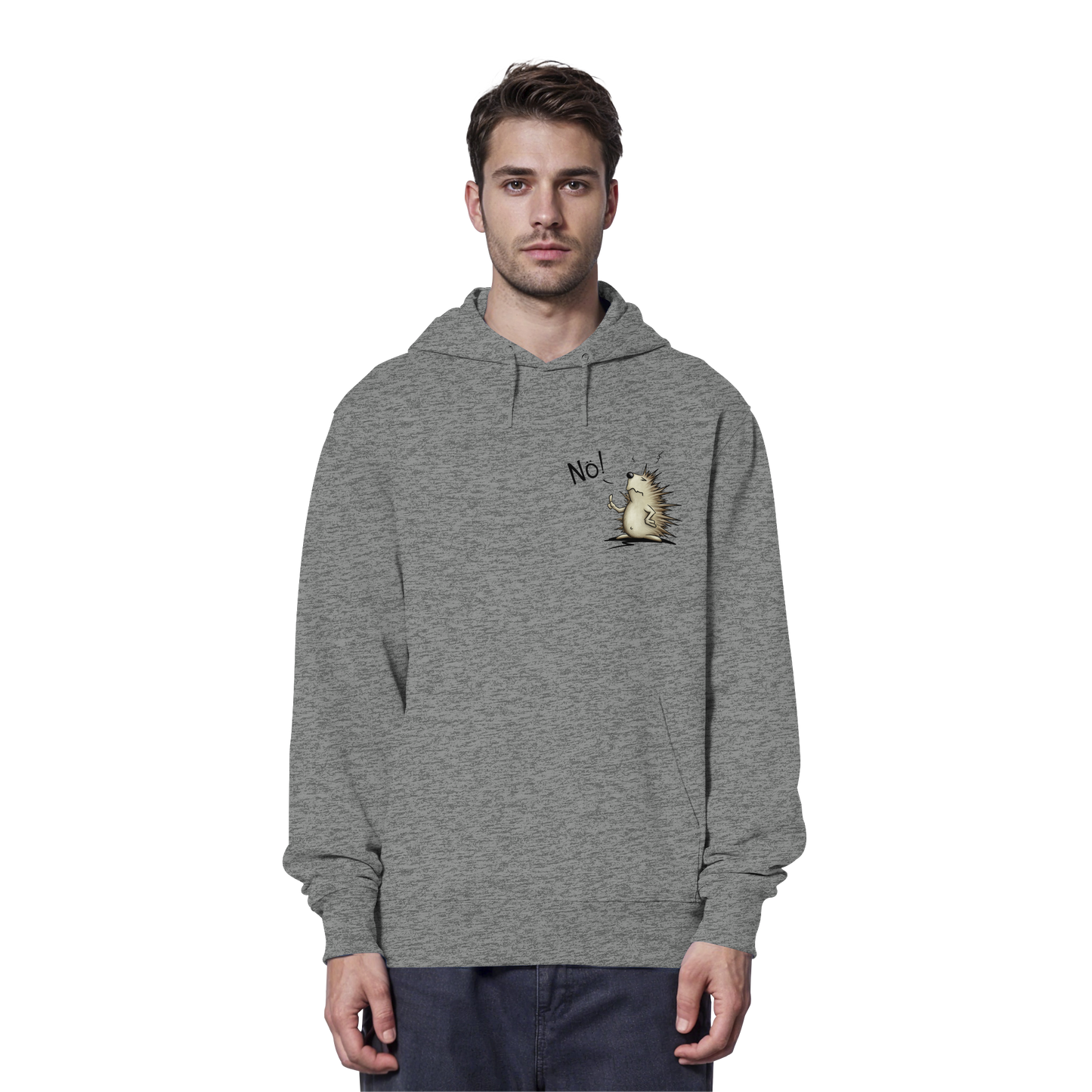 Nö! Grummeliger Igel - Organic Hoodie