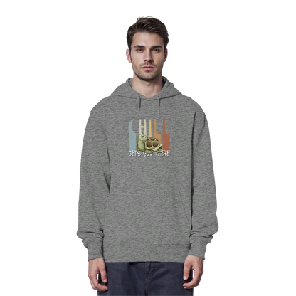 Gechillt gemütliche Schildkröte - Organic Hoodie