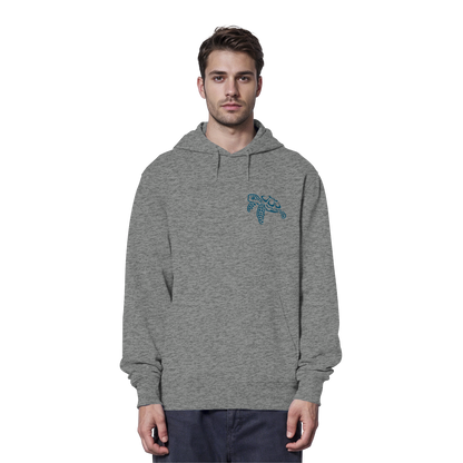 Lässig lustige Wasserschildkröte - Organic Hoodie