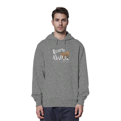 Bearly Awake Bitte nicht stören Bär - Organic Hoodie