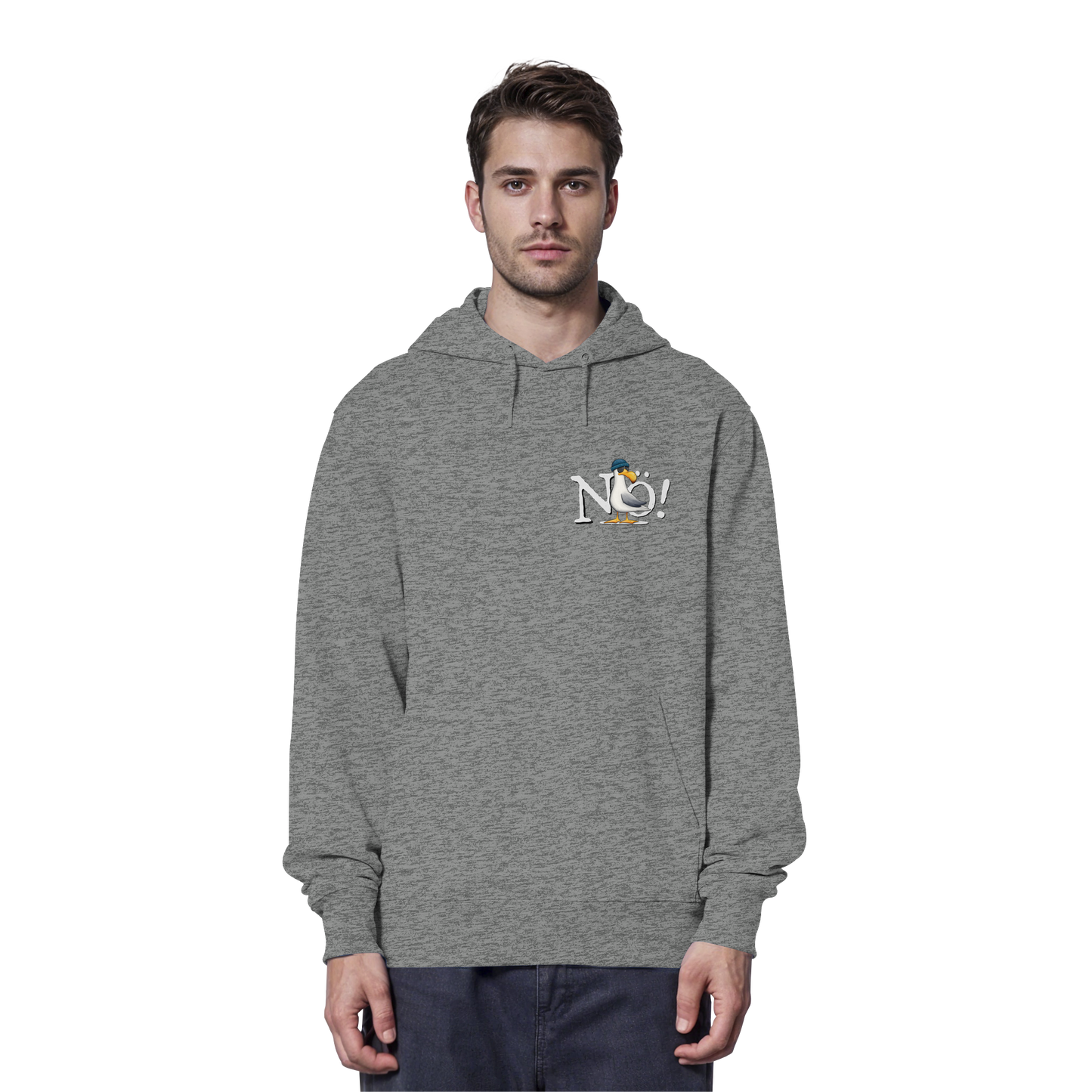 Nö Kein Bock Möwe - Organic Hoodie