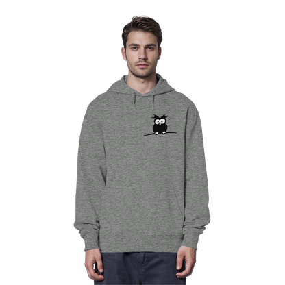 Kleine struppige Eule - Organic Hoodie