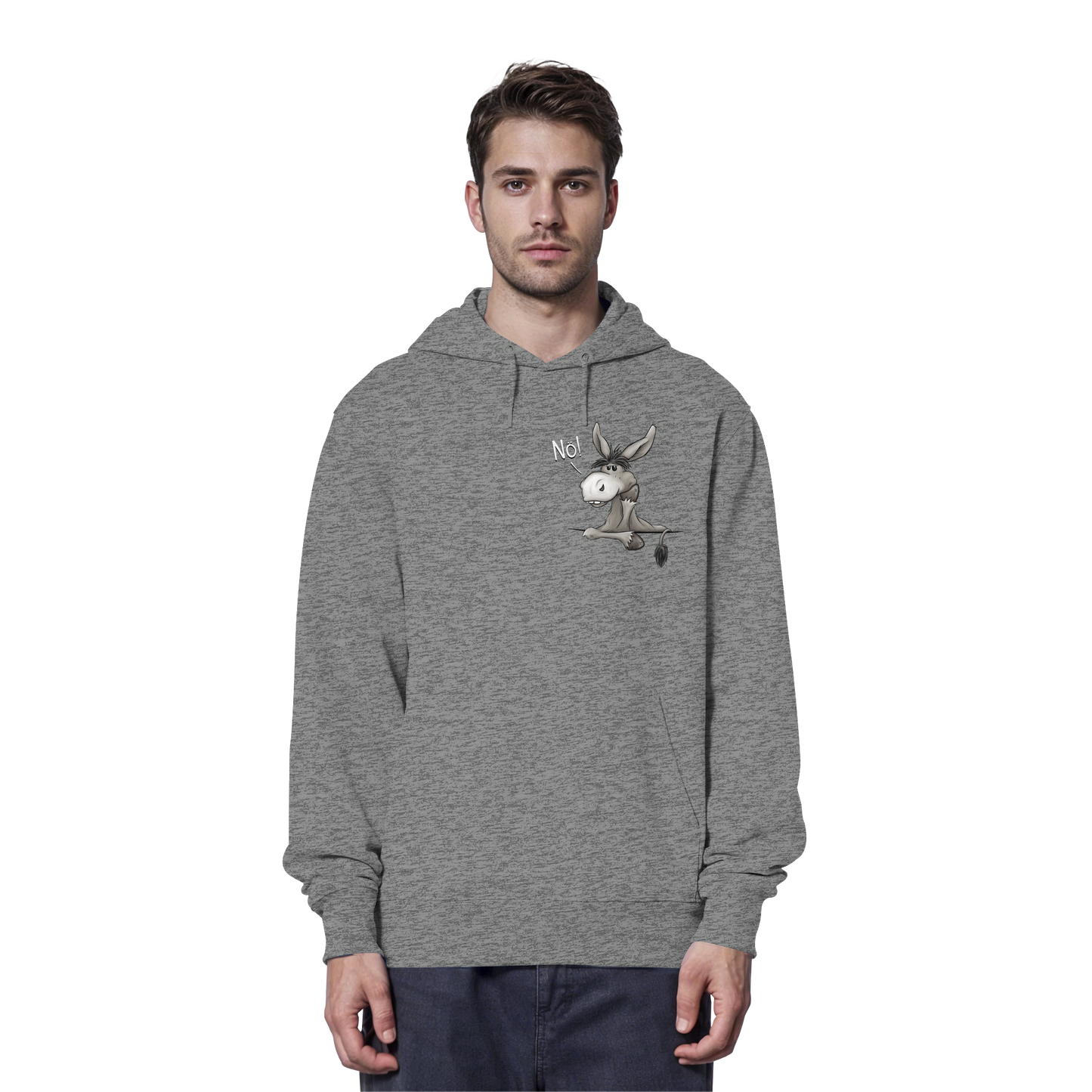 Nö! Störrischer Esel - Organic Hoodie