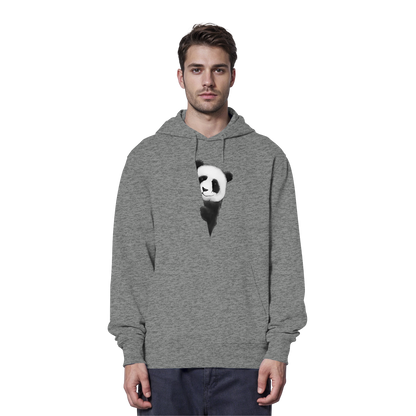 Panda Bär Illustration - Organic Hoodie