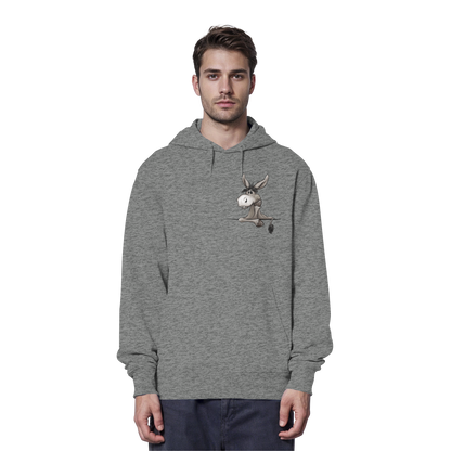 Lustiger lässiger Esel - Organic Hoodie