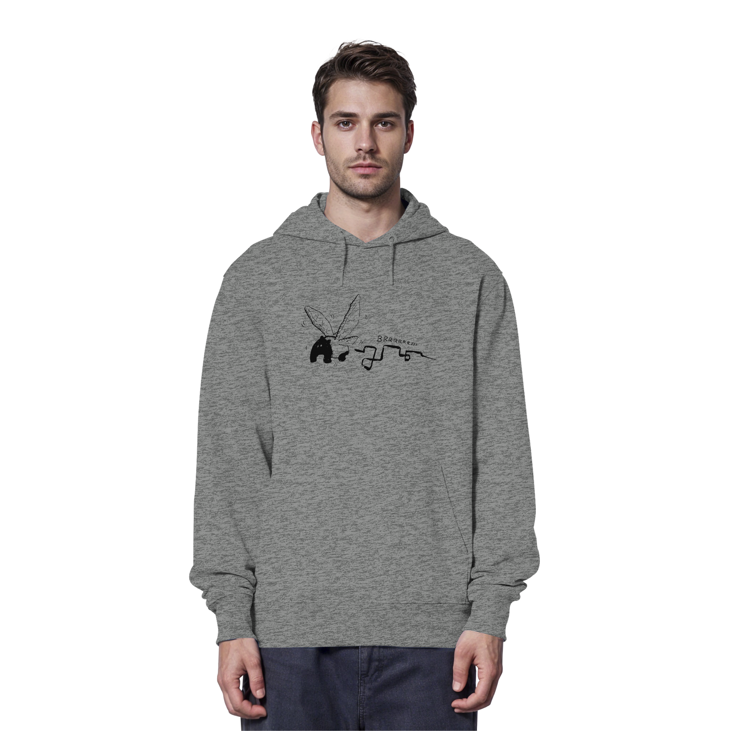 zauberhaft flatternde Tapir Fee - Organic Hoodie
