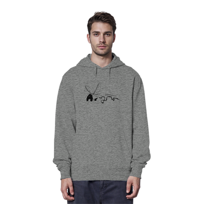 zauberhaft flatternde Tapir Fee - Organic Hoodie
