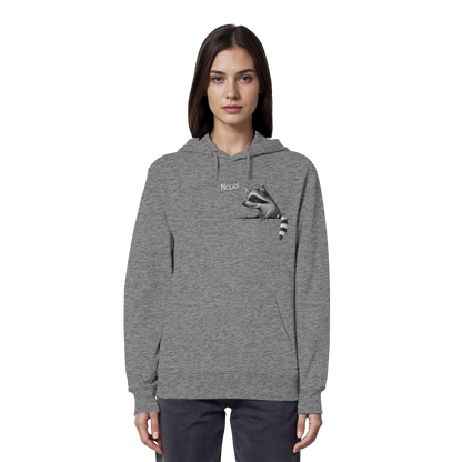 Nope! Frecher verwegener Waschbär - Organic Hoodie