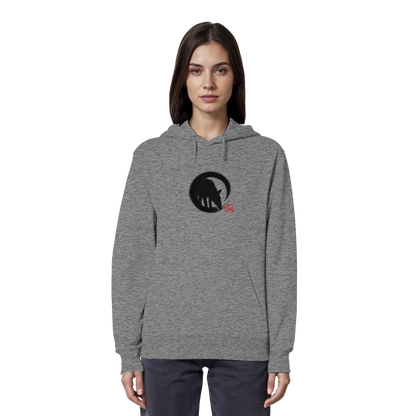 Zen Tapir im japanischen Enso Kreis - Organic Hoodie