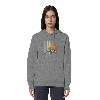 Gechillt gemütliche Schildkröte - Organic Hoodie