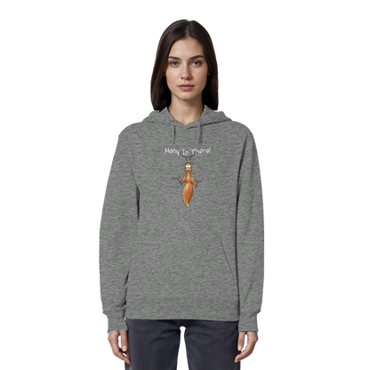 Hang In There | Lässiges Eichhörnchen - Organic Hoodie