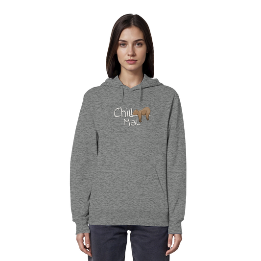 Chill Mal schläfriger Braunbär - Organic Hoodie