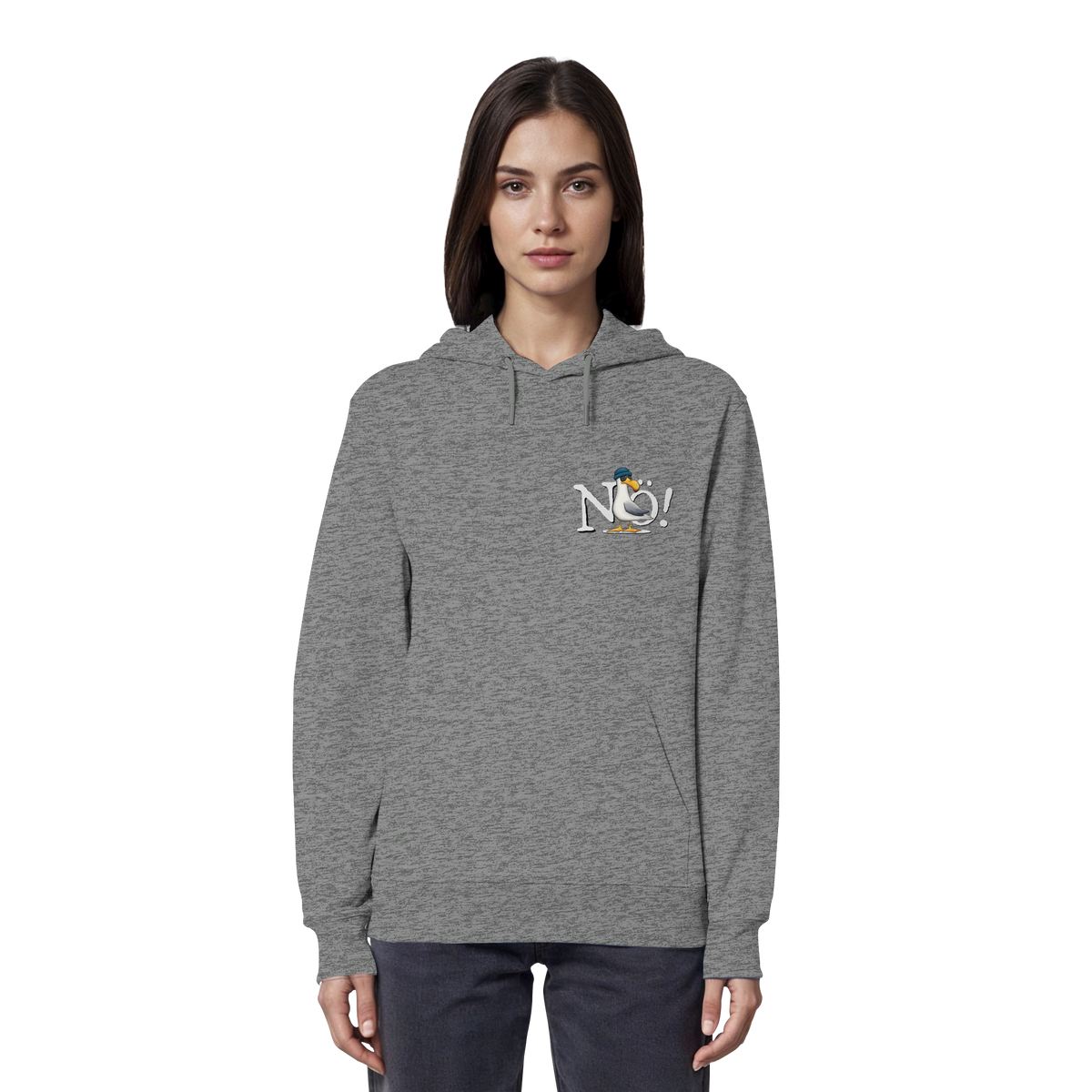 Nö Kein Bock Möwe - Organic Hoodie