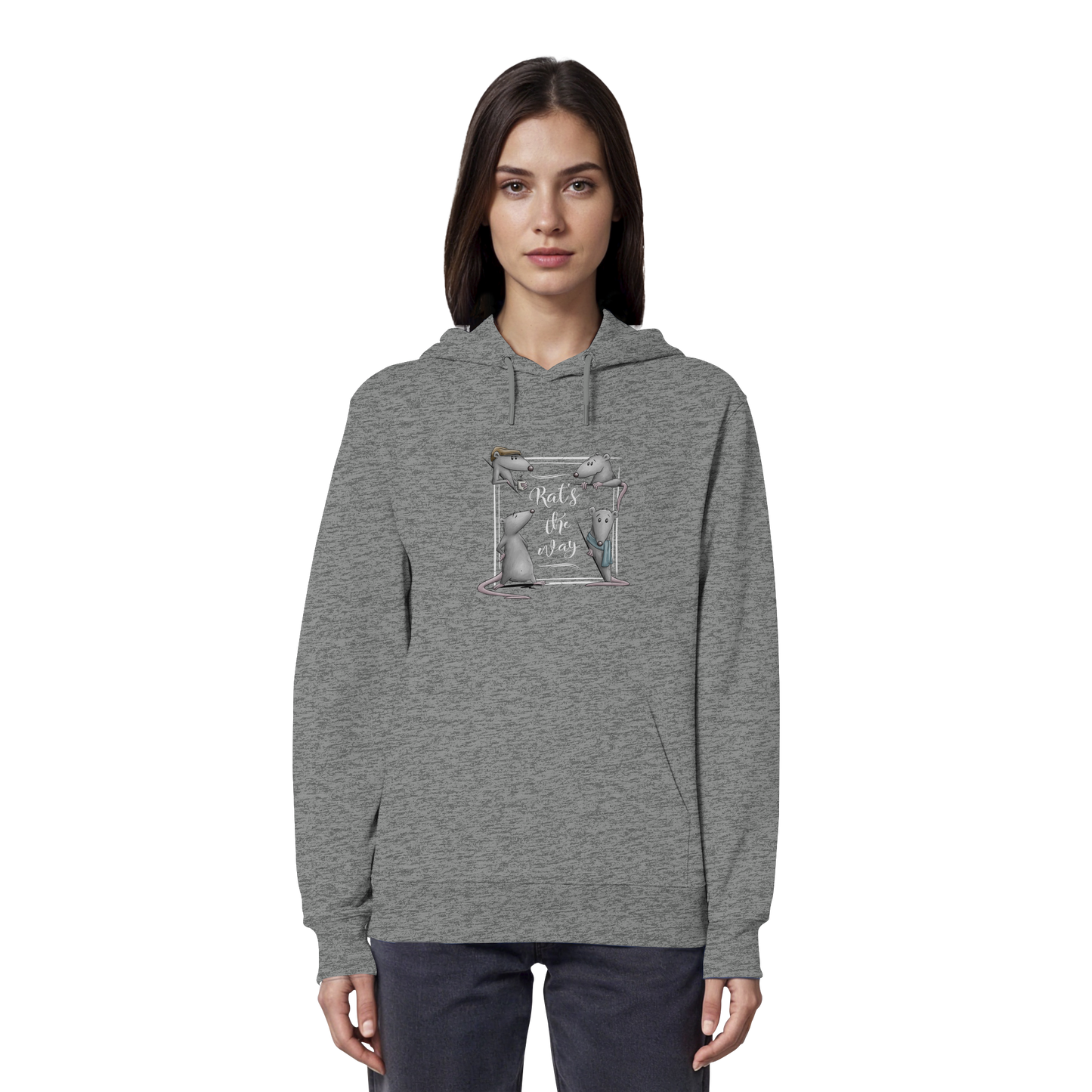 Rat’s The Way Kaffeehaus Ratten - Organic Hoodie