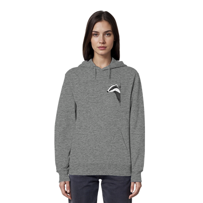 Lässiger Dachs Meister Grimbart - Organic Hoodie