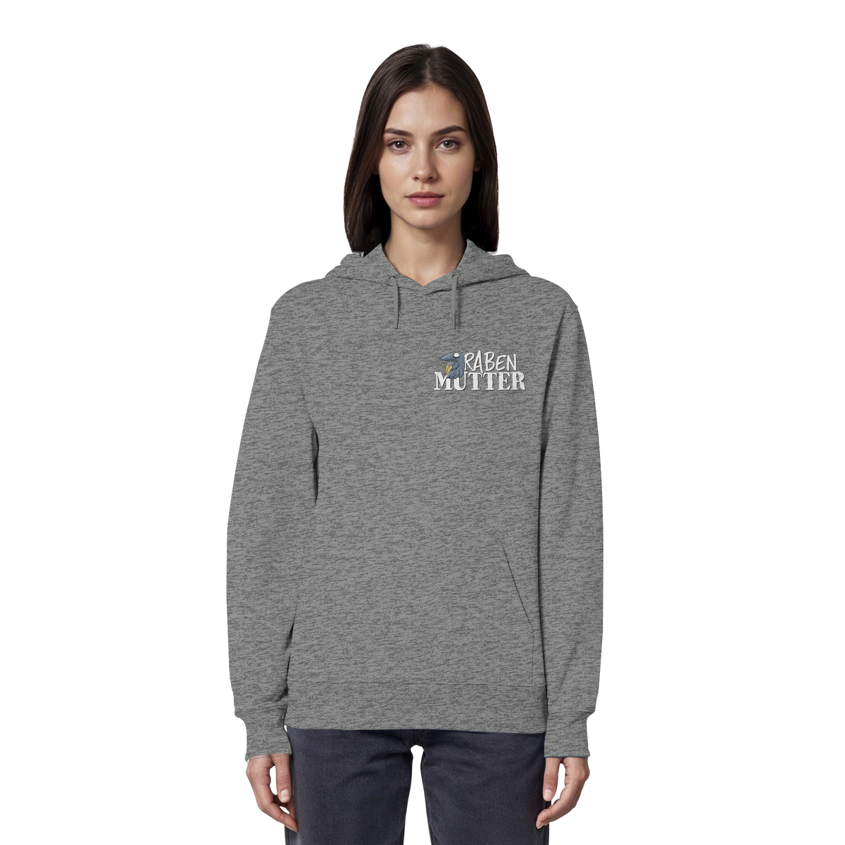 Rabenmutter Krähenmama - Organic Hoodie