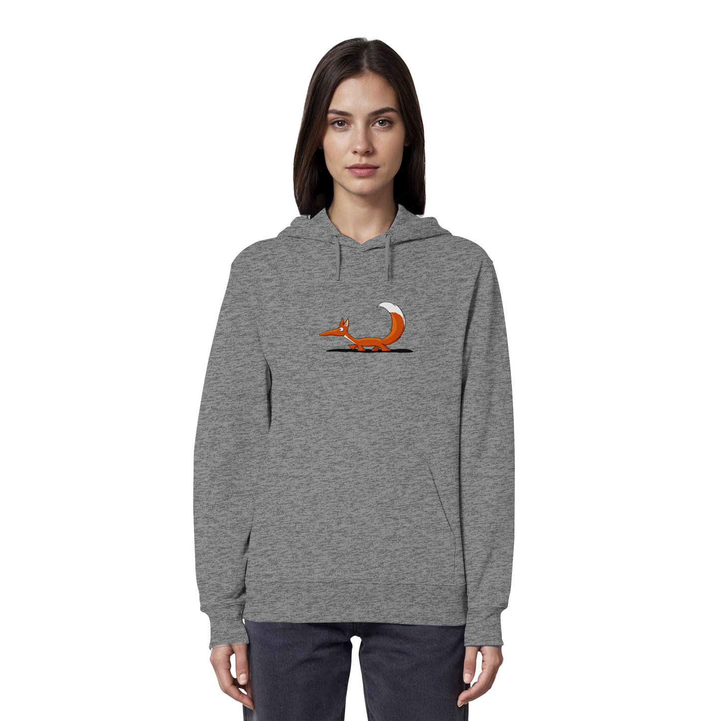 Lässiger cooler Fuchs | Mr. Fox, der Schleicher - Organic Hoodie