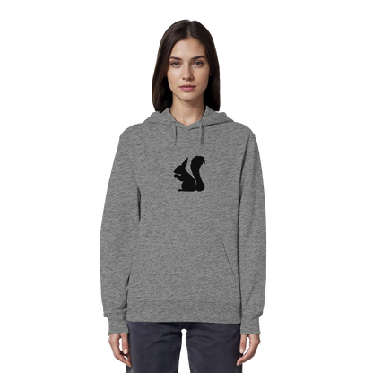 Eichhörnchen Silhouette - Organic Hoodie
