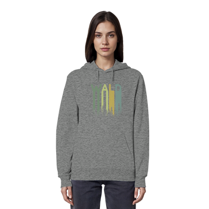 Wald Retro Forst Schriftzug - Organic Hoodie
