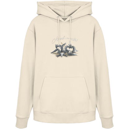 Kraah-masté! Yoga Raben Krähen - Organic Hoodie