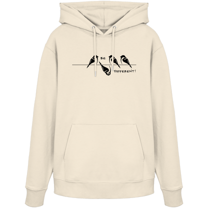 Sei anders, kleiner Spatz - Organic Hoodie
