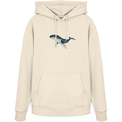 Tiefsee Ozean-Riese Buckelwal - Organic Hoodie