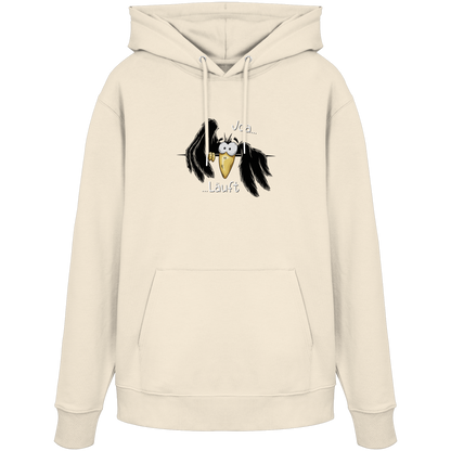 Joa Läuft Krähe gechillter Rabe - Organic Hoodie