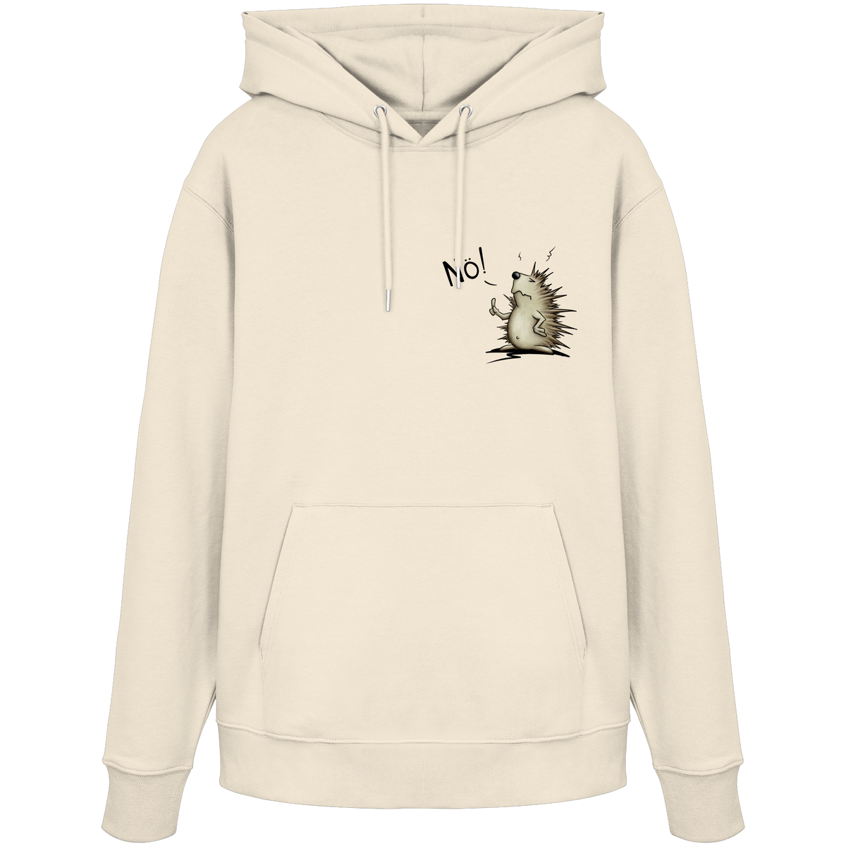 Nö! Grummeliger Igel - Organic Hoodie