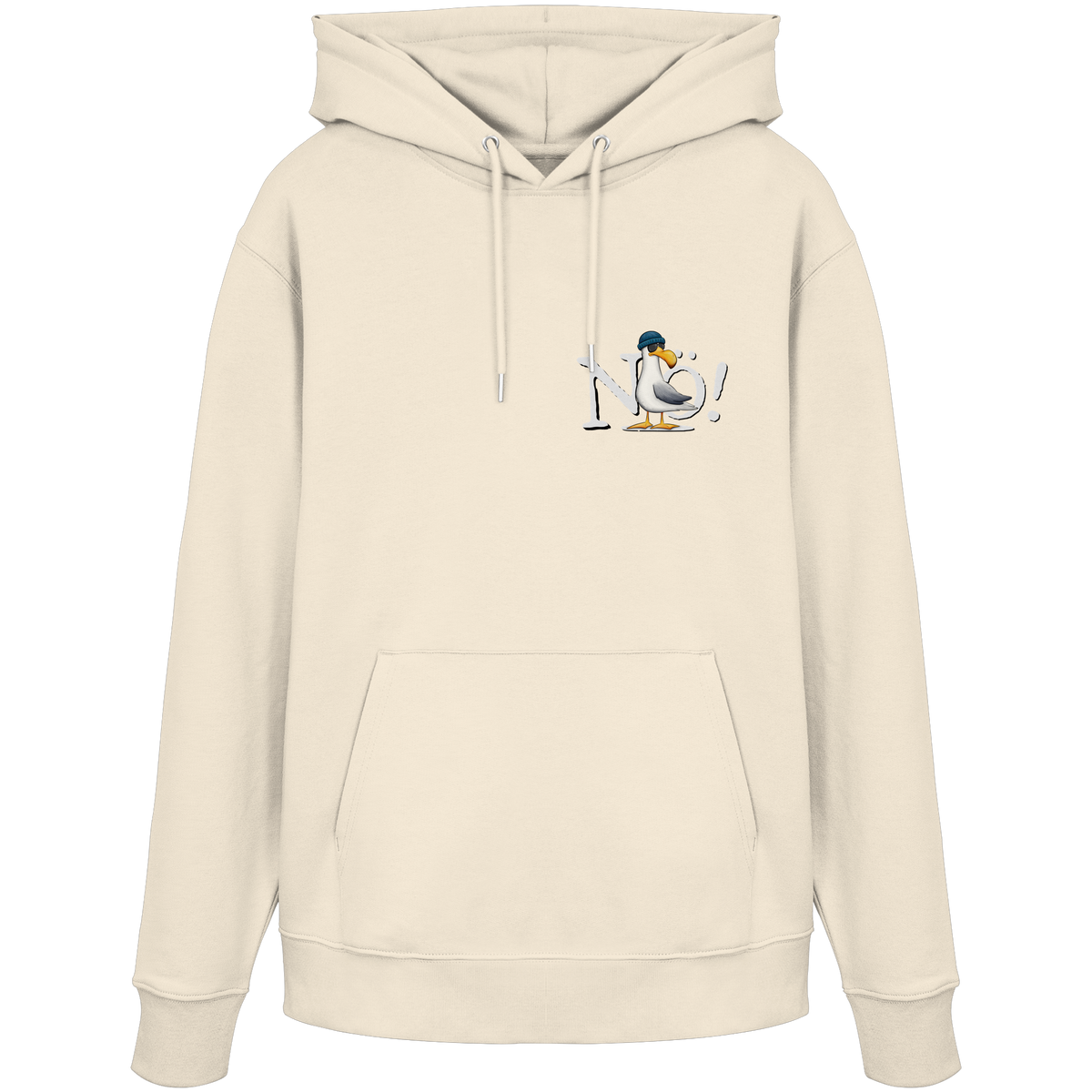 Nö Kein Bock Möwe - Organic Hoodie