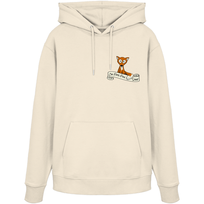 Oh For Fox Sake – Um Fuchses Willen - Organic Hoodie