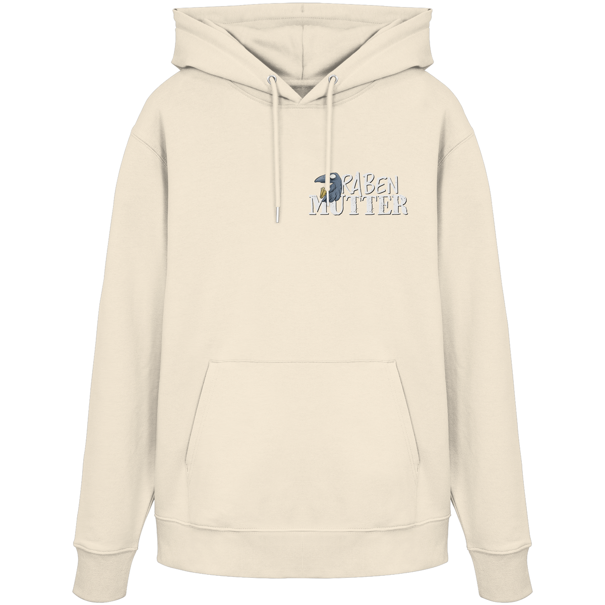 Rabenmutter Krähenmama - Organic Hoodie