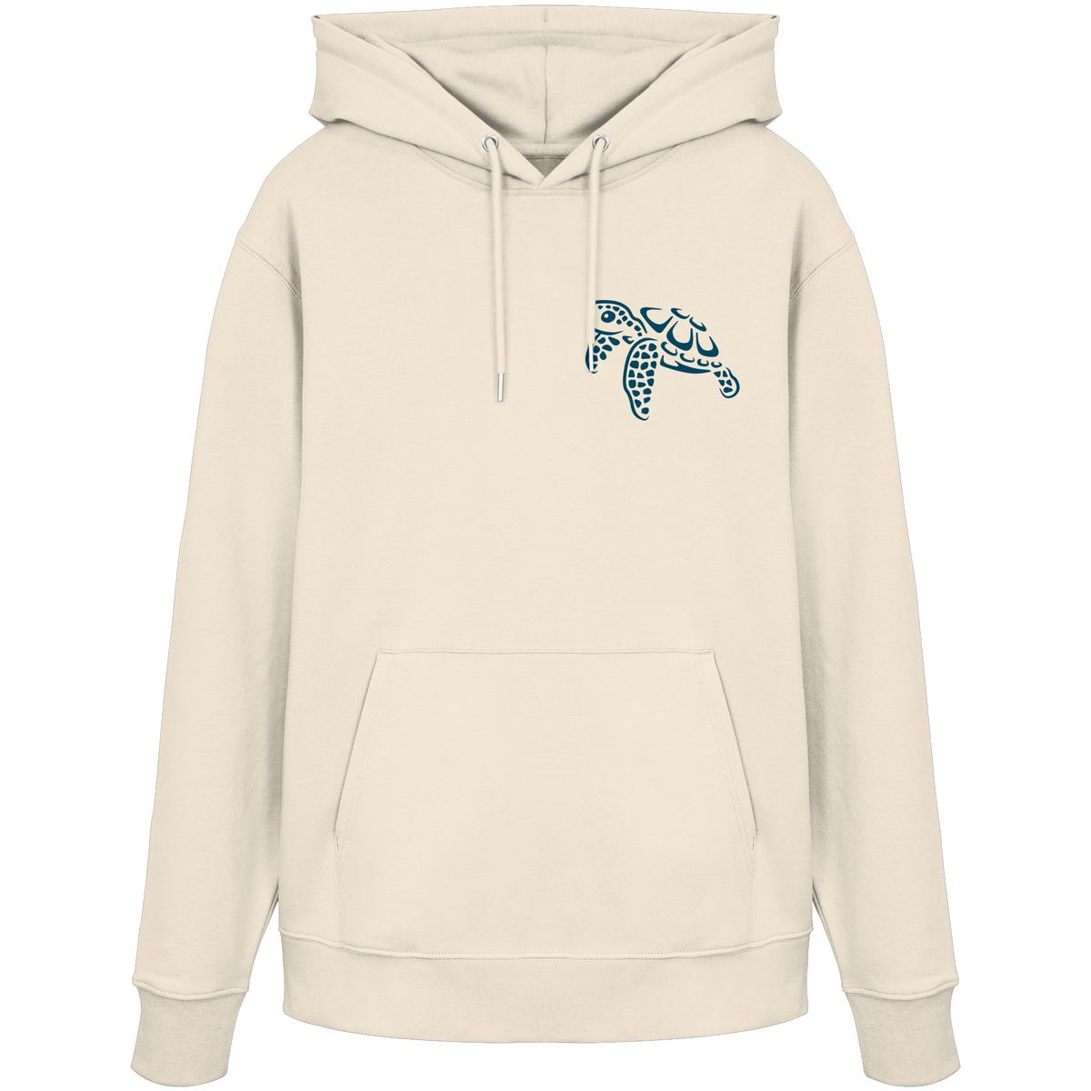 Lässig lustige Wasserschildkröte - Organic Hoodie