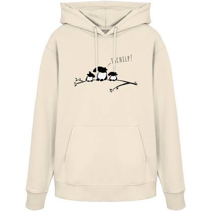 Drei kleine Tapir-Vögel - Organic Hoodie