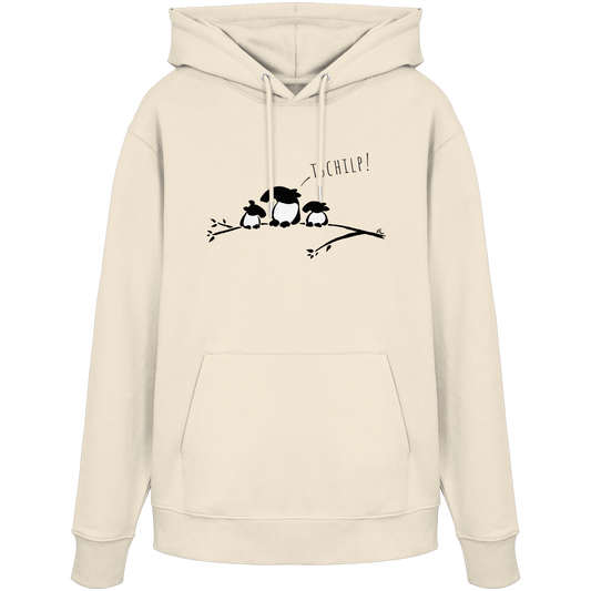 Drei kleine Tapir-Vögel - Organic Hoodie