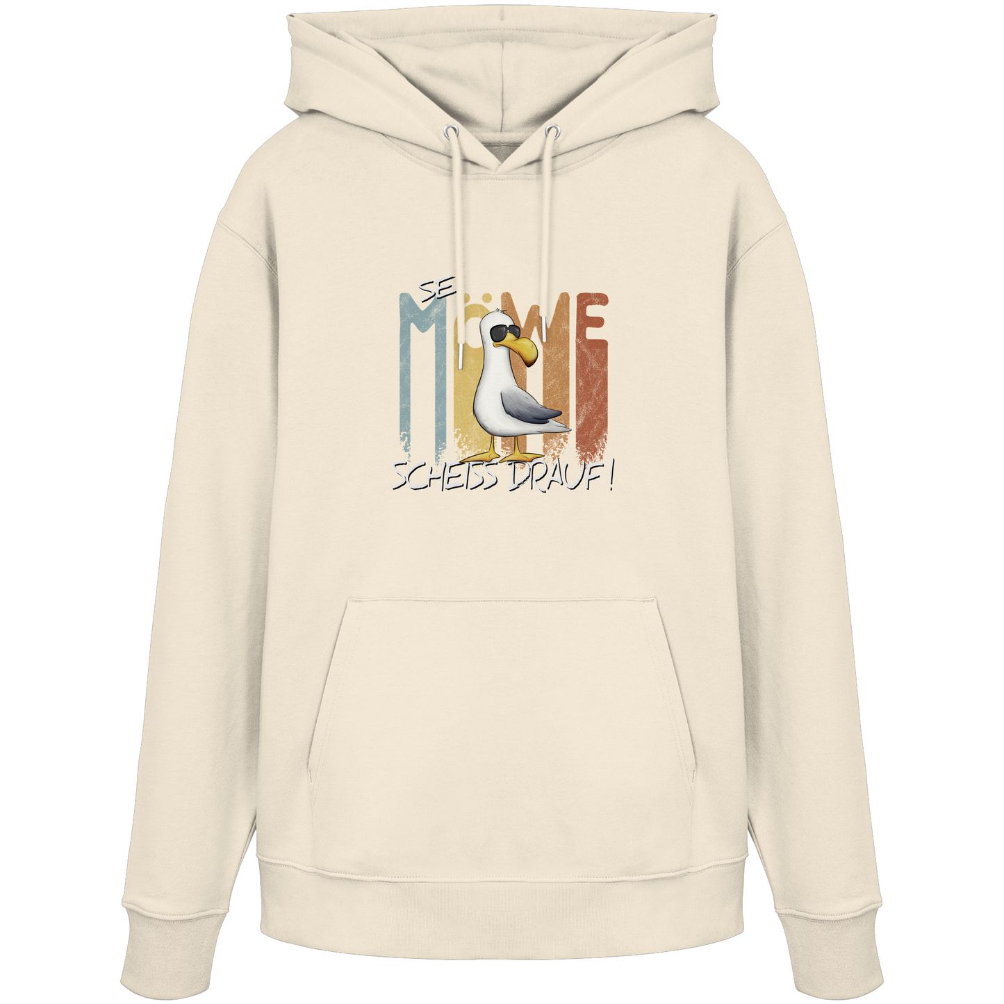 Sei Möwe Scheiß Drauf  - Organic Hoodie