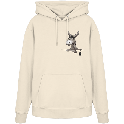 Lustiger lässiger Esel - Organic Hoodie