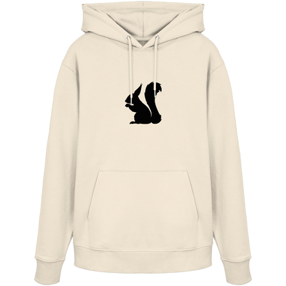 Eichhörnchen Silhouette - Organic Hoodie