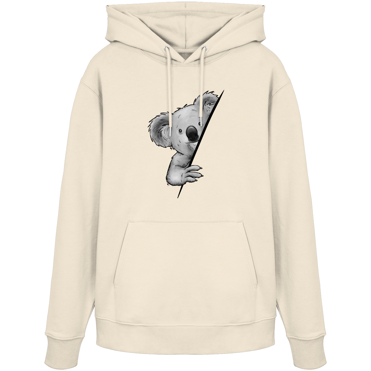 Koala Bär Illustration - Organic Hoodie